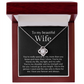 Beautiful wife necklace, Poem for wife, i love you gifts, To my wife necklace, romantic gifts for wife, soulmate necklace for wife
