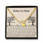 Sisters in Islam | sister in islam quotes gift, gift for muslim friend - MuslimwithMe