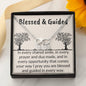 Blessed and guided | Bracelet gift with islamic quote for muslim women - MuslimwithMe