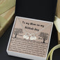 Gift for mom on Nikkah day | Bracelet with muslim quotes on love - MuslimwithMe