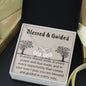 Blessed and guided | Bracelet gift with islamic quote for muslim women - MuslimwithMe
