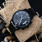 Father and Best Friend | Chronograph Watch for Dad with Engraved Message & Personalized Engraving - MuslimwithMe