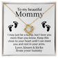 to my mommy necklace, mommy expecting gift, mama to be necklace, pregnant mothers day gift jewlery, from baby bump gifts, to my mommy necklace, mommy to be gift