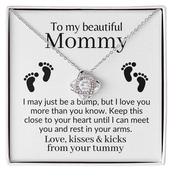 to my mommy necklace, mommy expecting gift, mama to be necklace, pregnant mothers day gift jewlery, from baby bump gifts, to my mommy necklace, mommy to be gift