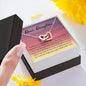 Faith and Guidance | Interlocking Necklace Gift for Daughter with Emotional Message Card - MuslimwithMe