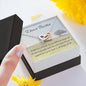 Forever Guide | Interlocking Qulub Necklace for Friend with Letter Card - MuslimwithMe
