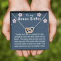 Bonus sister gift, sister in law gift, sister of the groom, wedding gift, bridesmaid, bridal shower, thank you, best friend necklace, I love you - MuslimwithMe