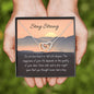 Open Door | Necklace gift with Motivational letter card - MuslimwithMe