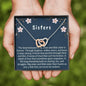 Big sister & Little sister necklace, matching sister necklaces, gift for sister, big sis lil sis, soul sisters, big sister necklace - MuslimwithMe