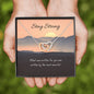 Written for You | Message card necklace gift for Eid Al Fitr, Eid Al Adha, graduations, or thank you - MuslimwithMe