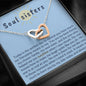 Soul sisters Necklace, BFF Necklace, Jewelry gift for Best Friend, Best Friend Gift Jewelry, Friends Forever, long distance, far but near, - MuslimwithMe