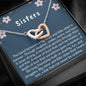 Big sister & Little sister necklace, matching sister necklaces, gift for sister, big sis lil sis, soul sisters, big sister necklace - MuslimwithMe