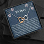 Big sister & Little sister necklace, matching sister necklaces, gift for sister, big sis lil sis, soul sisters, big sister necklace - MuslimwithMe