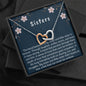 Big sister & Little sister necklace, matching sister necklaces, gift for sister, big sis lil sis, soul sisters, big sister necklace - MuslimwithMe
