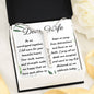 Your Beautiful Heart | Bar necklace for Eid & Engrave Name, Date, Message - MuslimwithMe