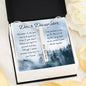 Jannah Together | Bar necklace for Daughter with message & Engrave any Name, Date, or Message - MuslimwithMe