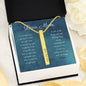 My Mother and Best Friend | bar necklace for Mom with letter card & Engraves any name, date, phrase - MuslimwithMe