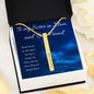 Stars are always there | Bar necklace for best friend with message & engrave any name, message, phrase - MuslimwithMe