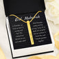 Ramadan to Eid | Bar necklace for Eid with message card - MuslimwithMe