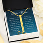 Mother and Best Friend | Bar necklace for Mom with message - MuslimwithMe