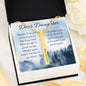 Jannah Together | Bar necklace for Daughter with message & Engrave any Name, Date, or Message - MuslimwithMe