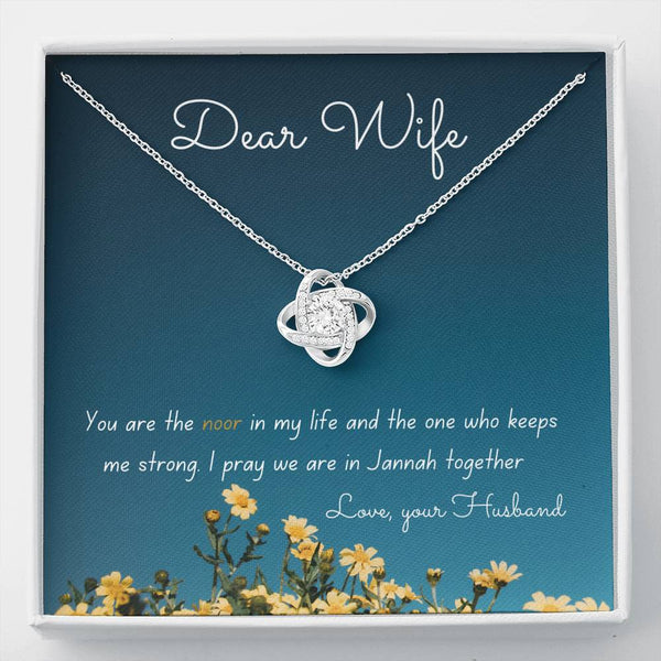 Noor | Gift for wife with letter card - MuslimwithMe