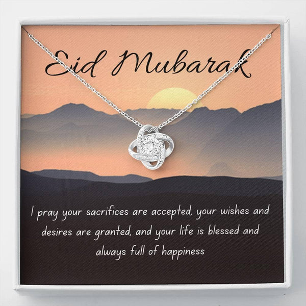 Blessed and Happy | Quwa necklace as Eid Gift with Letter - MuslimwithMe