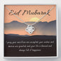 Blessed and Happy | Quwa necklace as Eid Gift with Letter - MuslimwithMe