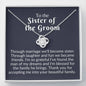 sister of the groom etsy