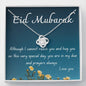 Prayer and Dua | Necklace gift with meaningful message for Eid - MuslimwithMe