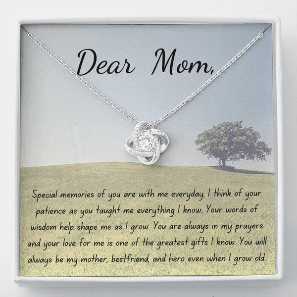 My Role Model | Necklace with Letter Card for Mom - MuslimwithMe