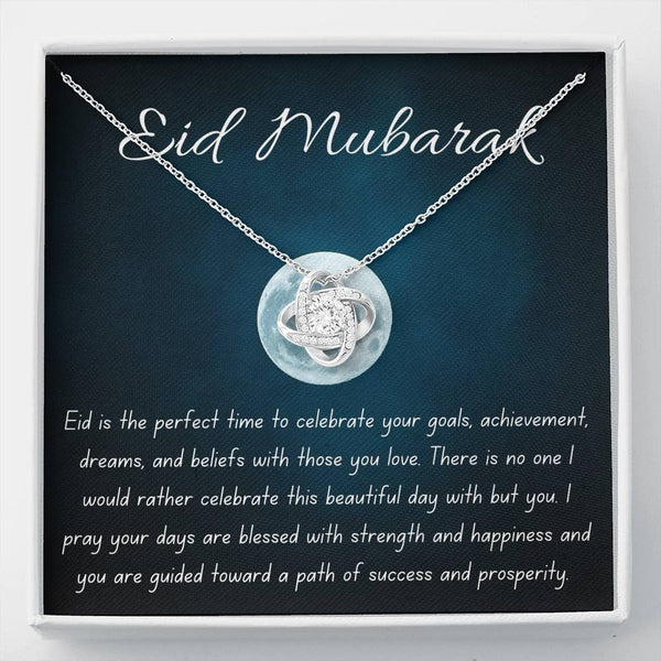 Strength and Guidance | Eid Necklace Gift with Letter Card - MuslimwithMe