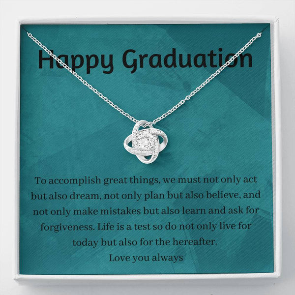 Great Things | Graduating Quwa necklace Gift with Letter Card - MuslimwithMe