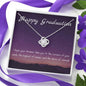 Corners of your Smile | Quwa Knot necklace as graduating gift with message card - MuslimwithMe