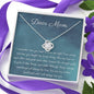 My Mother and Best Friend | Necklace gift with a letter to mom - MuslimwithMe