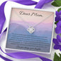 Shining and Guiding Light | Necklace gift for mom with message card - MuslimwithMe