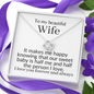 to my pregnant wife