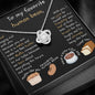 Shrimply the Best | Necklace Gift for Favorite Human Bean with Message card - MuslimwithMe
