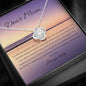My Strength | Necklace gift with a Letter for Mom - MuslimwithMe
