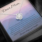 Shining and Guiding Light | Necklace gift for mom with message card - MuslimwithMe