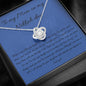 Always your Daughter | Quwa Necklace for Mom on Nikkah day with letter - MuslimwithMe