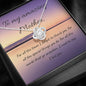 I love You | Quwa Knot Necklace for Mom - MuslimwithMe