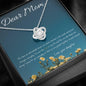 Unbreakable Bond | Necklace gift for muslim mom with message - MuslimwithMe