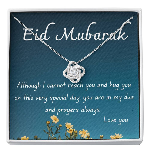 Prayer and Dua | Necklace gift with meaningful message for Eid - MuslimwithMe