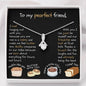 Shrimply the Best | Necklace gift for food loving friend - MuslimwithMe