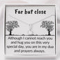 Far but in my prayers | necklace gift for muslim women - MuslimwithMe