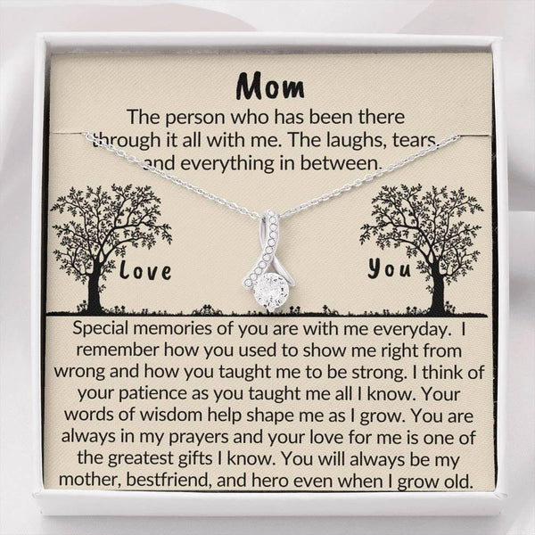 Best gift for Muslim Mom | Necklace gift for mom with muslim quote - MuslimwithMe