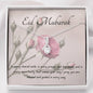 Smile, Prayer, and Dua | Noor necklace for Eid with message - MuslimwithMe