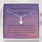 Thankful and Happy | Nikkah necklace gift with letter Card - MuslimwithMe