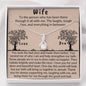 Gift for Muslim Wife | necklace with islamic quote about love and life - MuslimwithMe